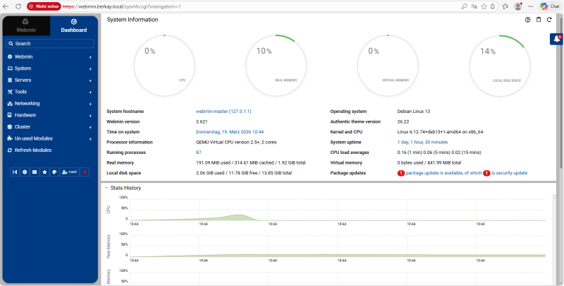  Webmin Centralized Server Management 