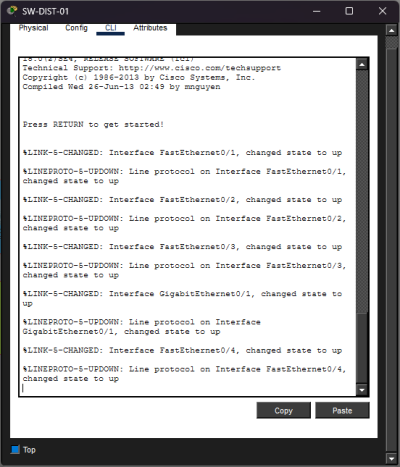  Switch VLAN Konfiguration CLI 